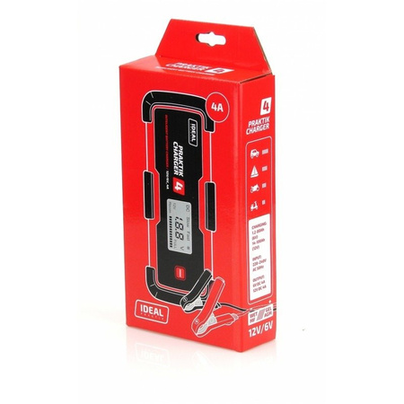 PRAKTIK CHARGER 4 LCD 6/12V