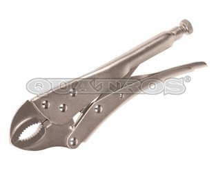 Szczypce zaciskowe MORS 10" szczęki zaokrąglone QS53018