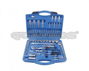Kpl. kluczy nasadowych 1/4" 1/2" 94szt.  QS50094