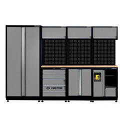 ZESTAW MEBLI WARSZTATOWYCH NUMER 23 (SZARE), 2955x600x1900mm