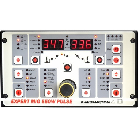 EXPERT MIG 550W PULSE SYNERGIC + podajnik