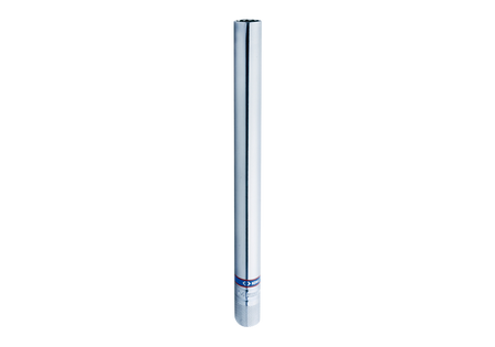 NASADKA EKSTRA DŁUGA DO ŚWIEC 3/8''  14mm x 250mm 12-kąt. CHROM, WKŁADKA GUMOWA