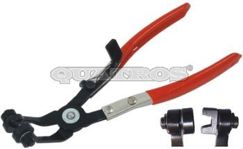 Szczypce do opasek wygięte QS24089