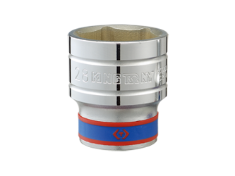 NASADKA  KRÓTKA  1/2''   23mm x 40mm,  6-kąt. CHROM