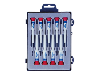 ZESTAW WKRĘTAKÓW PRECYZYJNYCH 9cz. TORX T4 - T20 x 40/50mm, PUDEŁKO PLAST., BLISTER