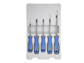 ZESTAW WKRĘTAKÓW  5 cz.  TORX  T15,  T20,  T25,  T27,  T30