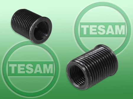 S0002598 - M10 X 1 / M14 X 1,25 X 18 MM NADWYMIAROWA - Tulejka do naprawy zerwanego gwintu świecy żarowej