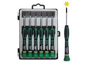 Kpl.wkrętaków TORX precyz.    D3750T06S