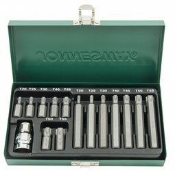 Kpl. kluczy wpustowych Torx 15szt. CR-V      S29H4215S