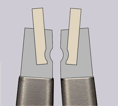 Knipex Szczypce do pierścieni osadczych precyzyjne 48 11 J1