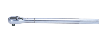 GRZECHOTKA  1''  800mm  CHROM,  UCHWYT  MOLETOWANY