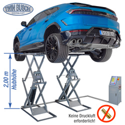 Podnośnik Nożycowy Elektromagnetyczny TWS35-20E-G naposadzkowy