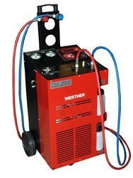 Werther Stacja do klimatyzacji, półautomat z wagą elektroniczną, R134A AC900 