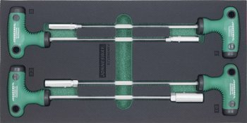 Kpl. 4szt. kluczy sztorcowych we wkładce EVA D725N04KV