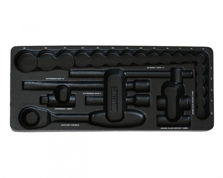 Wkładka plastikowa kpl. narzędzi 1/2" S04H4125SP