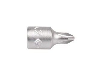 NASADKA  1/4''   Z KOŃCÓWKĄ  KRZYŻAKOWĄ  No.4 x 25mm