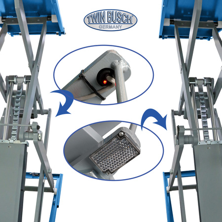 Podnośnik Nożycowy Elektromagnetyczny TWS35-20E naposadzkowy