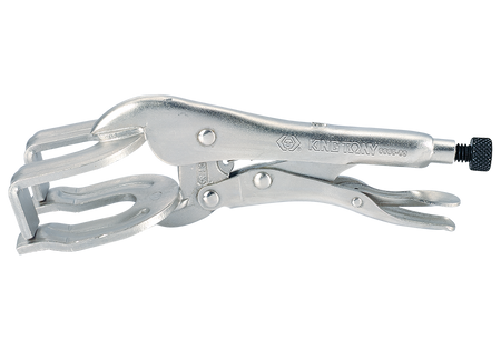 SZCZYPCE ZACISKOWE W KSZTAŁCIE "U" 225mm, CHROM