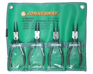 Kpl. szczypiec 7" do pierścieni Seegera 4szt. AG010002S