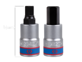 NASADKA KRÓTKA 3/4"  Z KOŃCÓWKĄ HEX 22 x 80mm