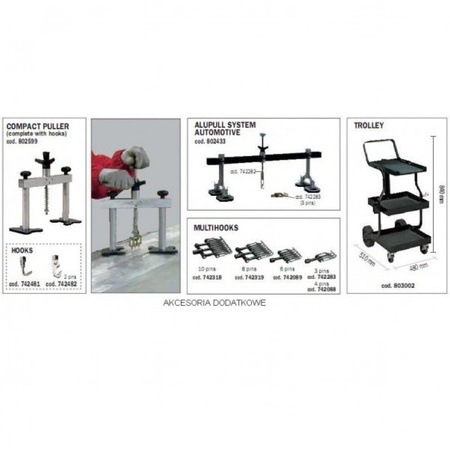 Zgrzewarka ALUSPOTTER 6100 (828067+802107)