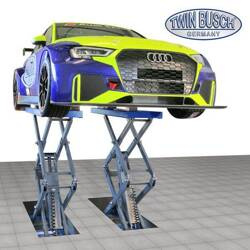 Podnośnik Nożycowy Podwójny do montażu w posadzce TW S3-18U