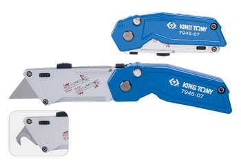 NÓŻ SKŁADANY Z WYMIENNYMI OSTRZAMI 171MM