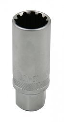 Klucz do świec 12kt.18mm L-67mm 3/8" S17H3418