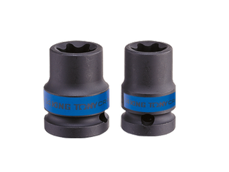 NASADKA  KRÓTKA  UDAROWA  GWIAZDKOWA 3/4" E26 x 56mm