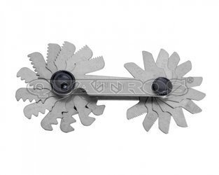 Grzebień do pomiarów skoku gwintów 0.25-6.00 QS15500