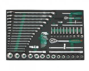 Kpl. narzędzi calowych 69szt. we wkładce EVA S05H4269SV