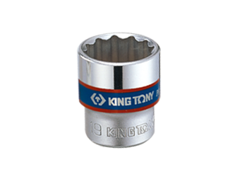 NASADKA  KRÓTKA   3/8''  21mm x 32mm,  12-kąt.  CHROM