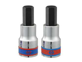 NASADKA  KRÓTKA  1/2''   Z  KOŃCÓWKĄ  HEX  10 x 60mm