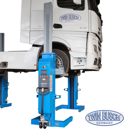 Podnośnik Kolumnowy do Samochodów Ciężarowych bezprzewodowy TW 580W-4 udźwig 32t