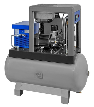 Airpress Kompresor śrubowy 10 bar 10 KM 920 l/min 500 l APS 10 Combi Dry X