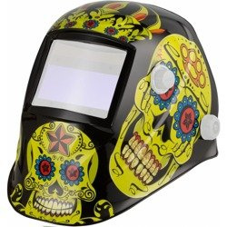 Hełm przyłbicy TURBO flower skul bez filtra+nagłow