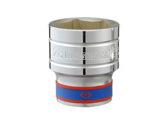 NASADKA  KRÓTKA  1/2''   27mm x 42mm,  6-kąt. CHROM