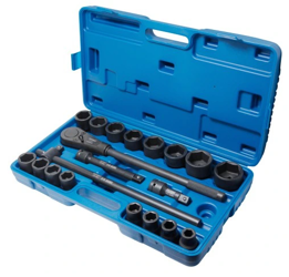 ZESTAW KLUCZY NASADOWYCH UDAROWYCH 3/4'' 21el