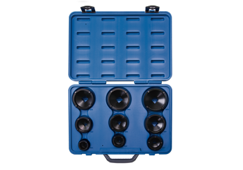 ZESTAW NASADEK KRÓTKICH 1/2" I 3/4" ZEWNĘTRZNYCH DO NAKRĘTEK ŁOŻYSK TMFS 4 - 12