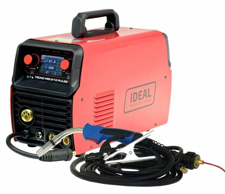TECNO MIG 210 PULSE LCD MIG/TIG/MMA SYNERGIC ALU