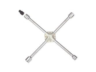 KLUCZ  KRZYŻOWY  DO KÓŁ  17,19, 21, 22mm