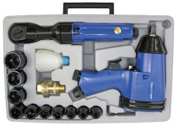 Zestaw-klucz udarowy+zapadkowy 1/2"