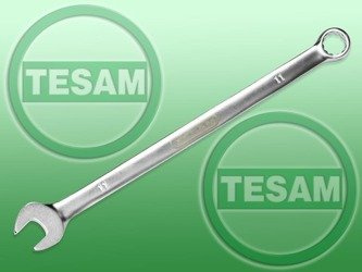 S0001221 - Klucz płasko oczkowy extra długi 11 x 210 mm 12 kt.