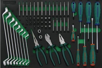 Kpl. narzędzi 59szt. we wkładce EVA W23559SV