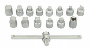 Kpl. kluczy do korka oleju 3/8" 15szt. AI030036A