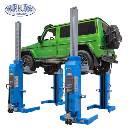Podnośnik Kolumnowy do Samochodów Ciężarowych bezprzewodowy TW 580W-4 udźwig 32t
