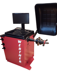 ALPHA 4040-L - Wyważarka do kół 3D, automatyczna, monitor LCD, nastawnik laserowy