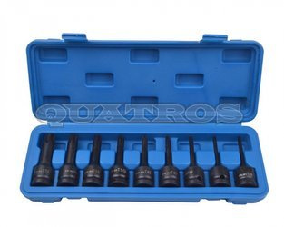 Kpl. kluczy udarowych 1/2" TORX T20-T70  QS50009