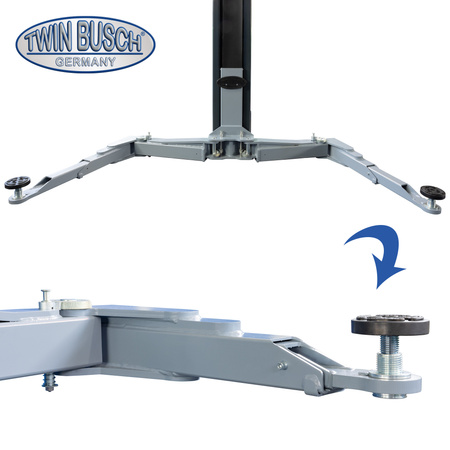 Podnośnik Dwukolumnowy TW 250W-G Heavy Line 5.0t GREY-Line