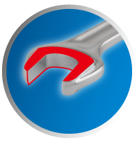 KLUCZ PŁASKO-OCZKOWY EKSTRA DŁUGI 10mm, DŁ.167mm